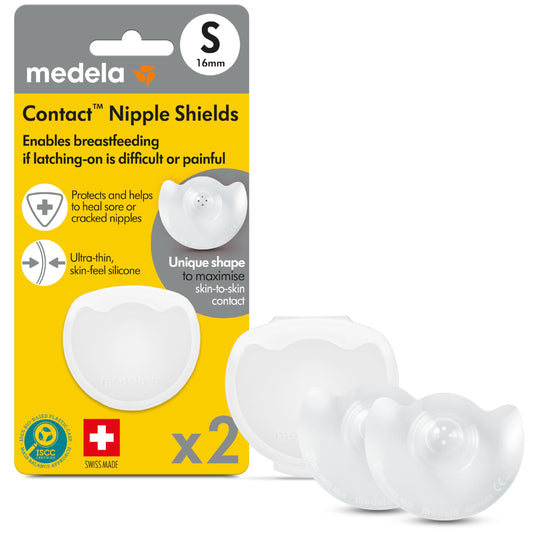 Medela Contact rinnakaitsmed, 2 tk, suurus S