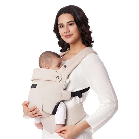 Momcozy Purehug ergonoomiline kandekott 3,2–20,4 kg, beež