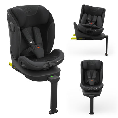 Kinderkraft I-360 2 PRO i-Size 360° pöörlev turvatool 40–150 cm, must