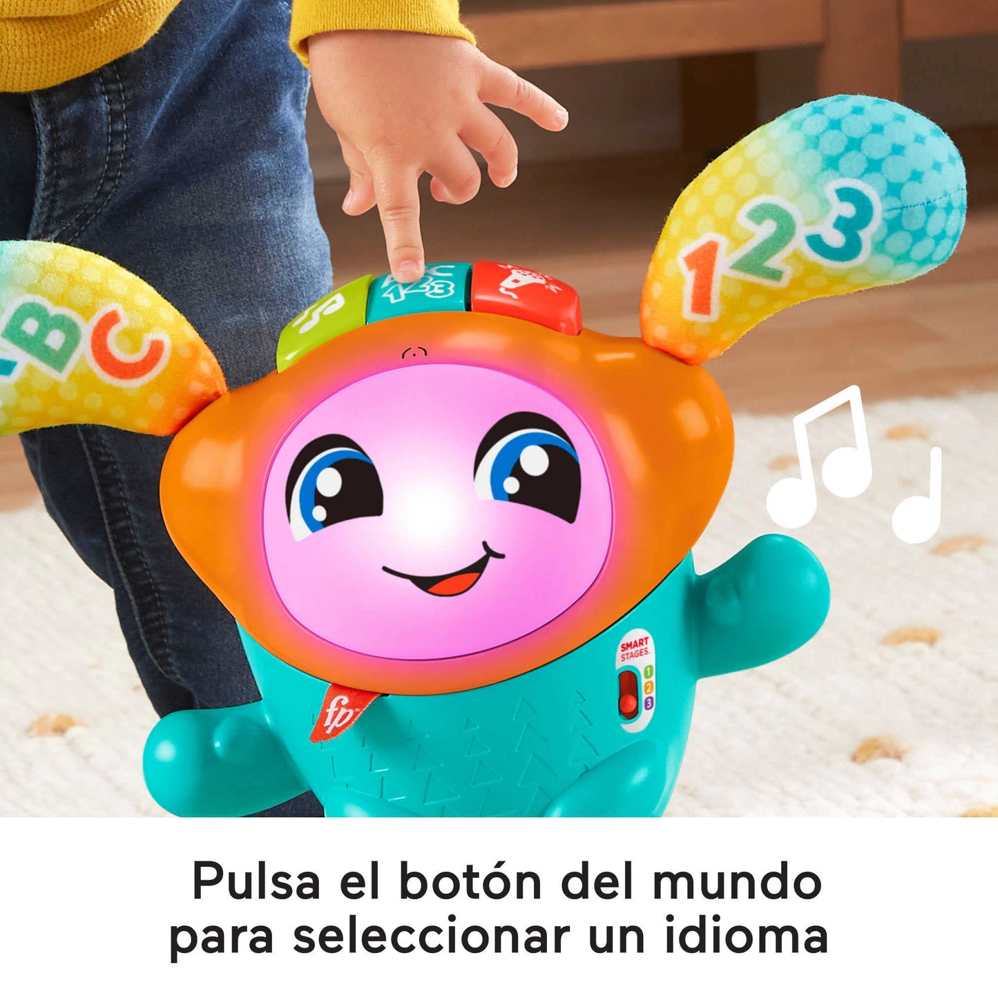 Fisher-Price DJ Bouncin’ Beats interaktiivne muusikamänguasi, 9–36 kuud