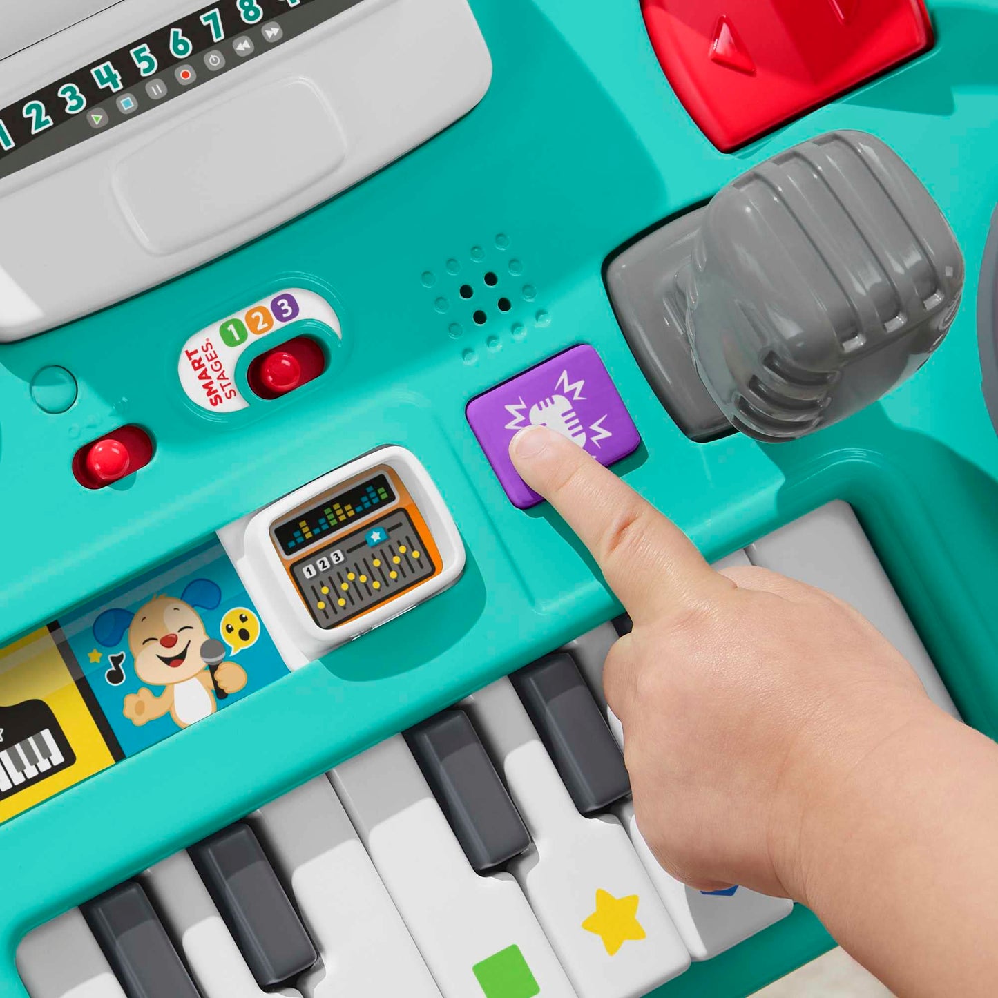 Fisher-Price Laugh & Learn Mix & Learn DJ mängulaud, saksa keeles