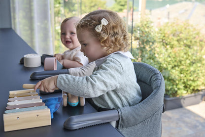 Inglesina Fast kokkupandav ja kaasaskantav söögitool, tumesinine