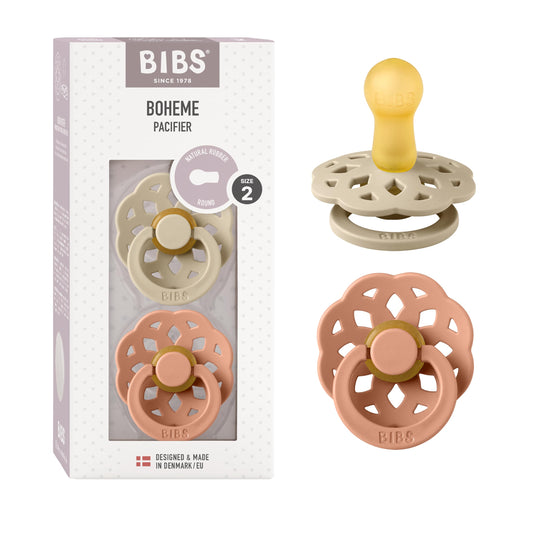 Bibs Boheme lutt 2 tk Vanilla / Peach, 6-18 kuud