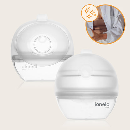 Lionelo MILKY 2IN1 rintamaidon kerääjä ja silikoninen käsipumppu LOC-MILKY 2IN1