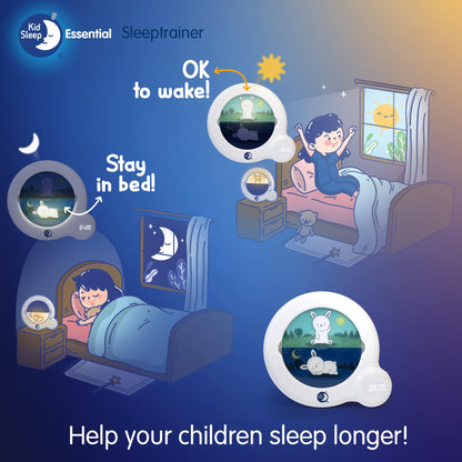 Pabobo Kid'Sleep Essential uneõpetaja ja öölamp projektoriga