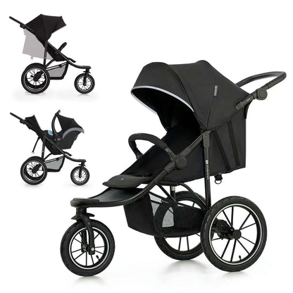 Kinderkraft HELSI 2 jooksukäru kuni 22 kg – must