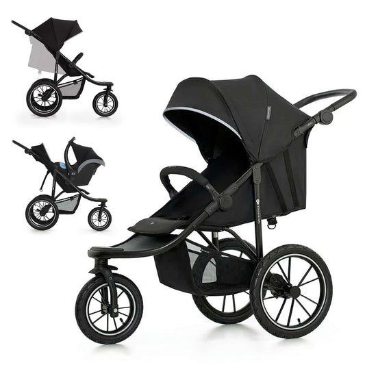 Kinderkraft HELSI 2 jooksukäru kuni 22 kg – must