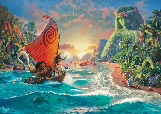 Schmidt 1000-tükiline pusle Thomas Kinkade: Disney Moana