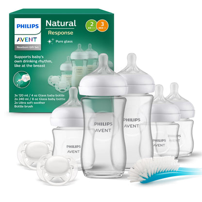 Philips Avent Natural Response lasisten tuttipullojen setti