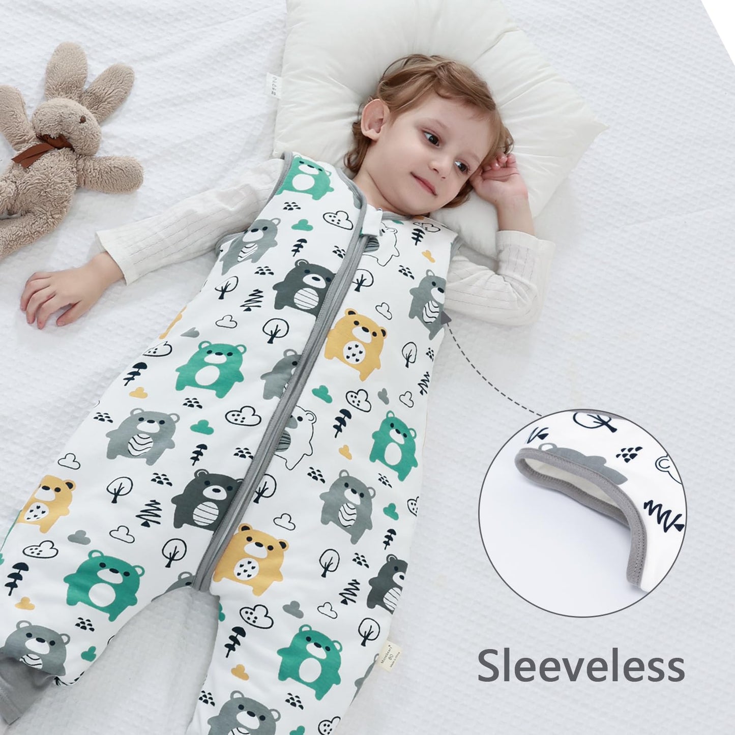 Mosebears beebi magamiskott TOG 2.5, 3-4A, orgaanilisest puuvillast – Bear