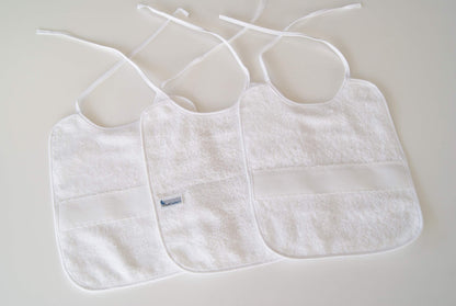 Interbaby ristipistoruokalaput 12 kpl 20 x 25 cm, valkoinen, malli 00042