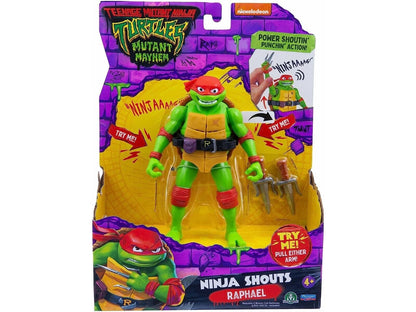 Ninja Turtles delux-figuur “Michelangelo” heliefektidega, 7 cm