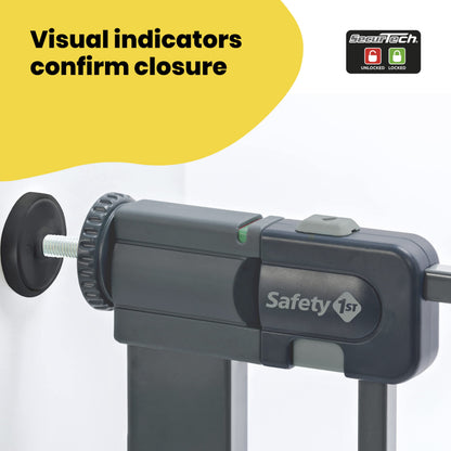 Safety 1st metallist turvavärav Easy Close, 73–80 cm, hall