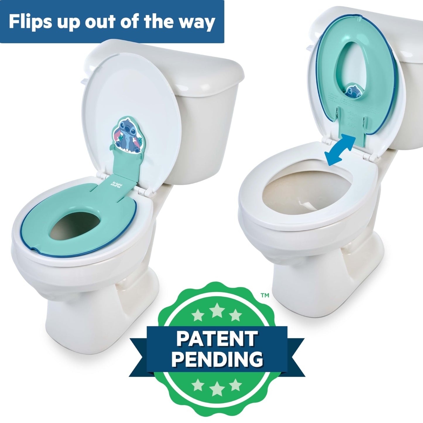 Bright Starts Disney Baby Stitch Flip & Sit potitreeningu iste