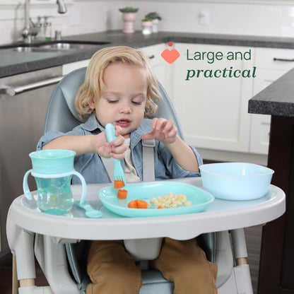 Chicco söögikomplekt Perfect Cup, 12M+, helesinine