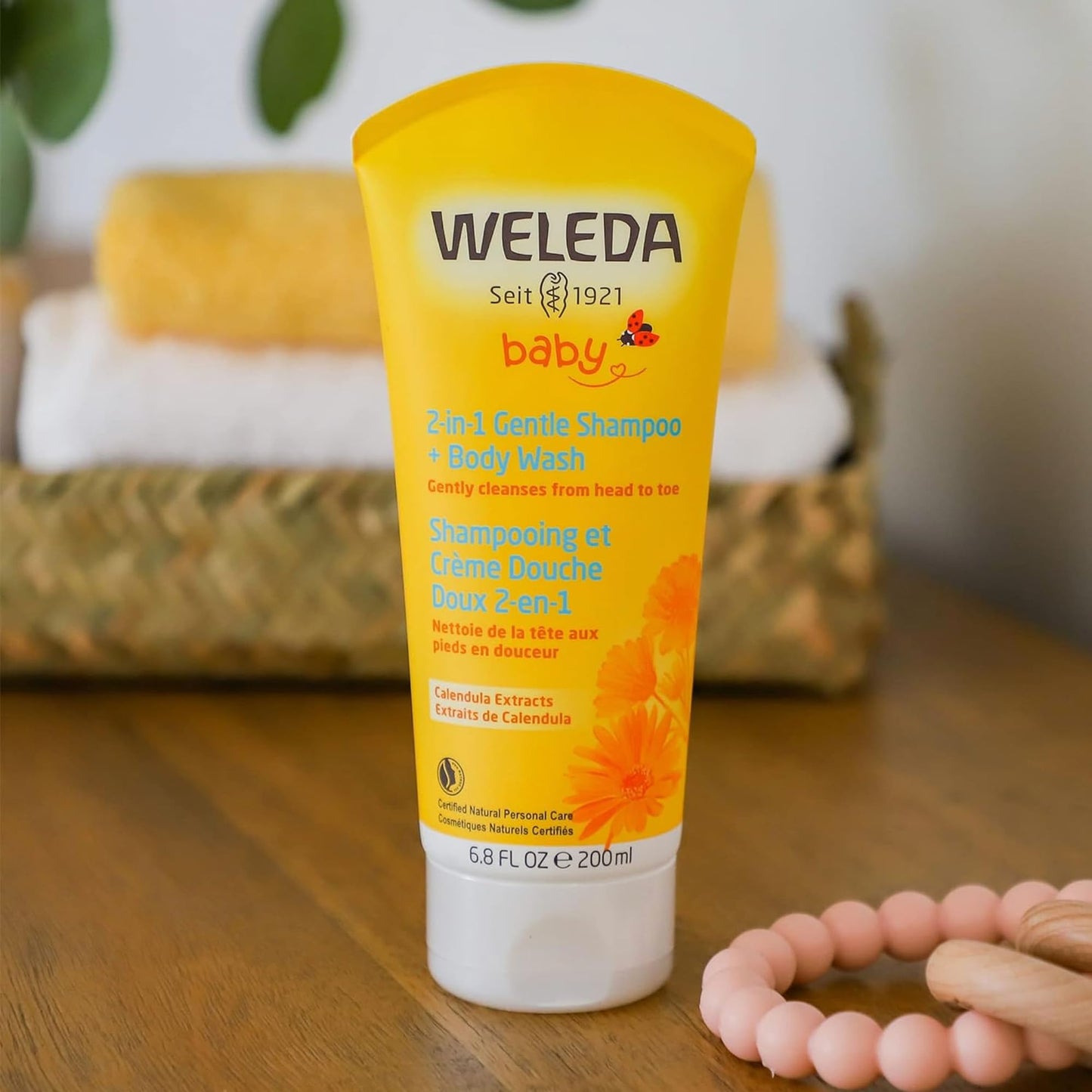 Weleda saialille šampoon ja dušigeel beebidele, 200 ml