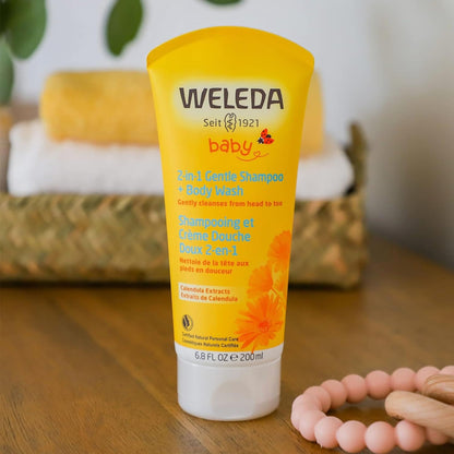 Weleda saialille šampoon ja dušigeel beebidele, 200 ml