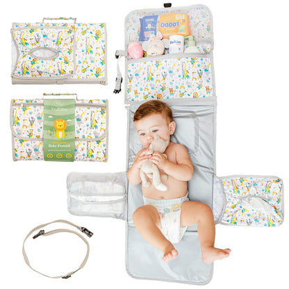 ESYBABY XL kokkupandav mähkimisalus 5 taskuga