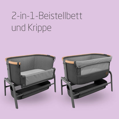 Maxi-Cosi Iora vooditasku, Essential Graphite, 0–6 kuud, kuni 9 kg