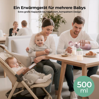 Momcozy MW05 kaasaskantav pudelisoojendaja, 500 ml