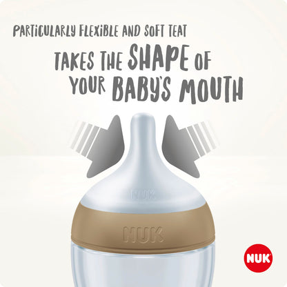 NUK Perfect Match lutipudelite komplekt 260 ml, 3+ kuud, 3 tk