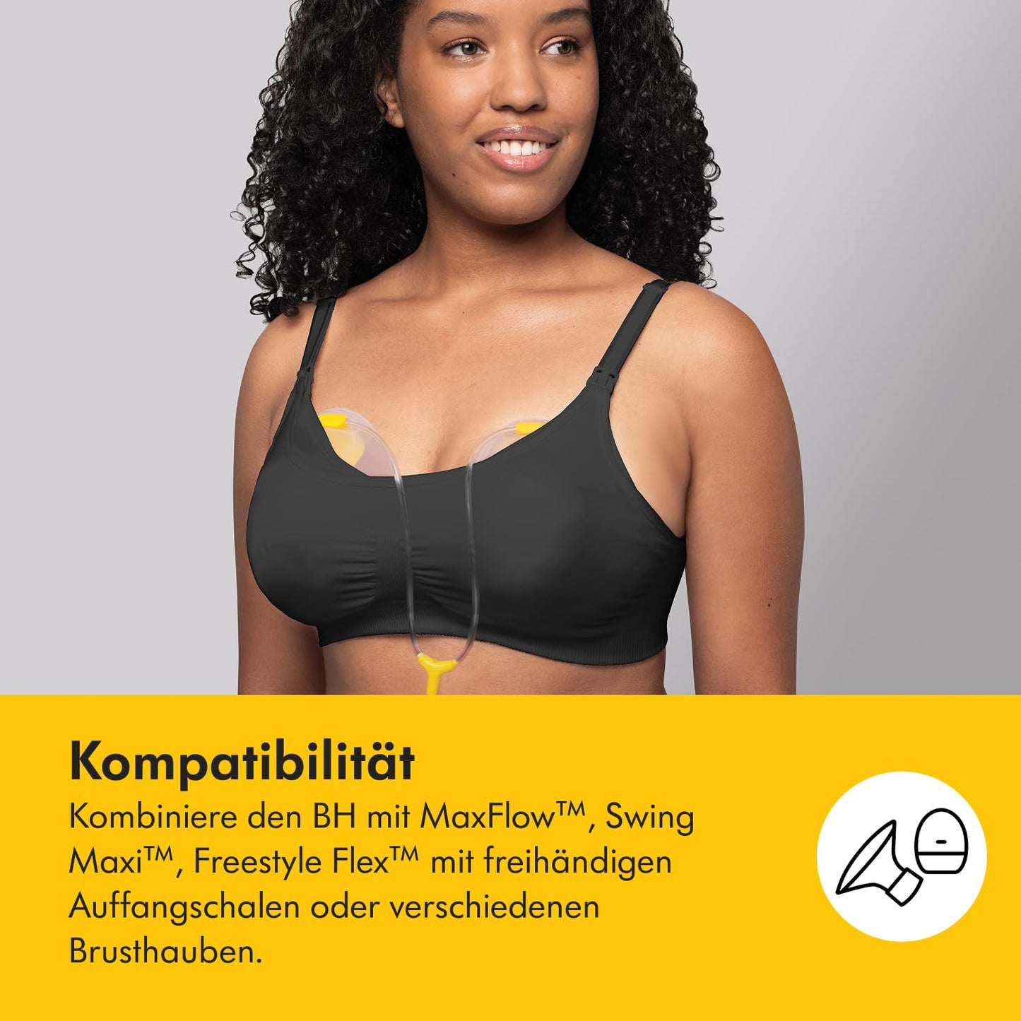 Medela 3-in-1 imetamisrinnahoidja, Chai, suurus L