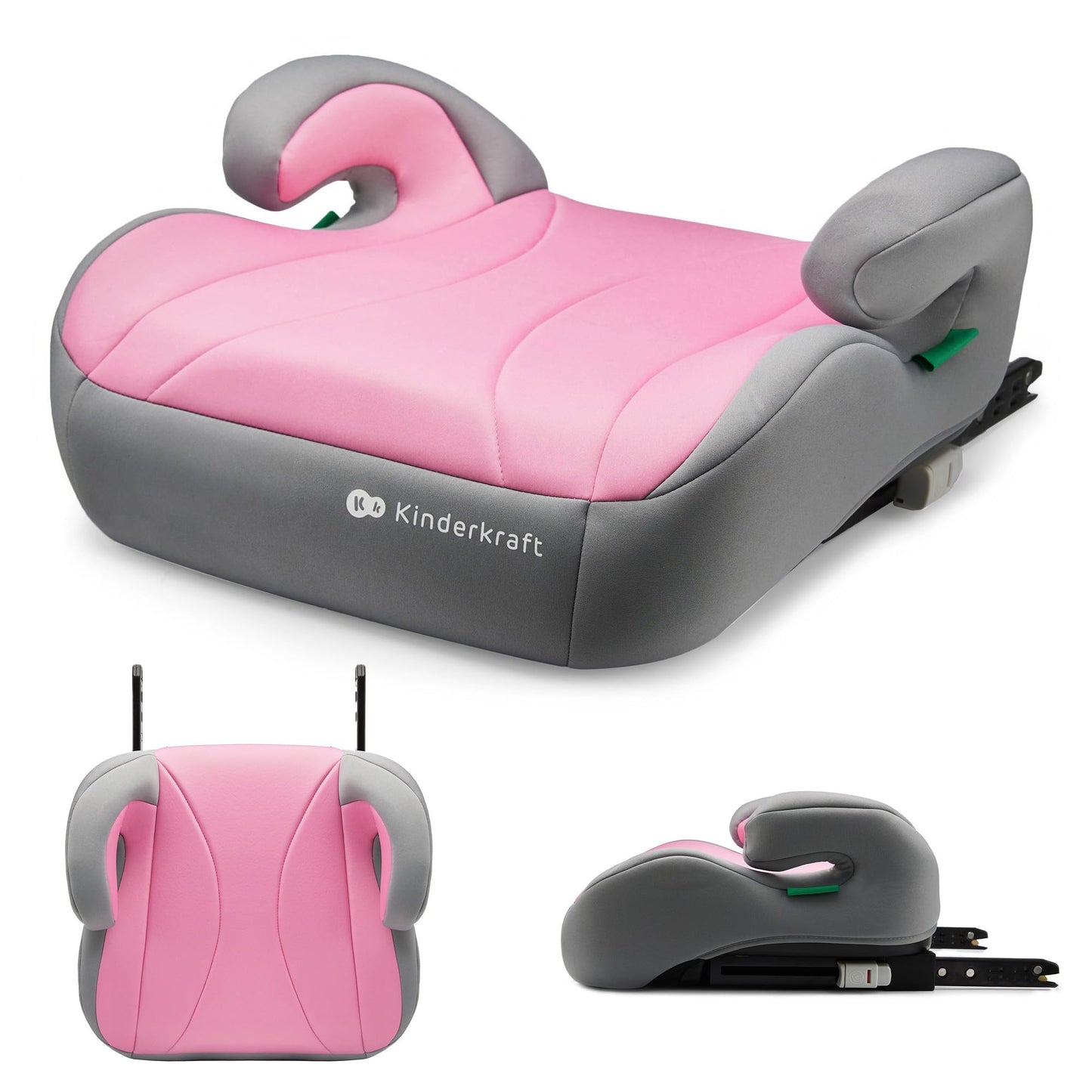 Kinderkraft I-Boost turvaiste, i-Size 135–150 cm, roosa
