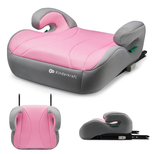 Kinderkraft I-Boost turvaiste, i-Size 135–150 cm, roosa
