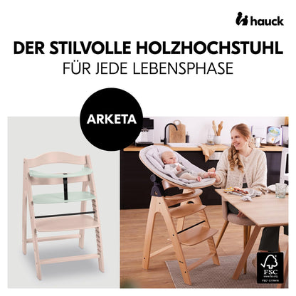 hauck Arketa söögitool, alates 6 kuust kuni 130 kg