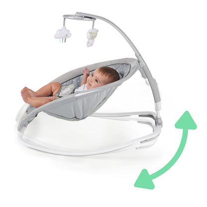 Ingenuity 2-in-1 Cuddle Lamb beebitool ja kiik 0–30 kuud