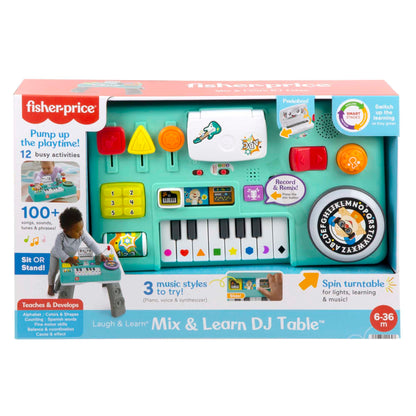 Fisher-Price Laugh & Learn Mix & Learn DJ mängulaud, saksa keeles