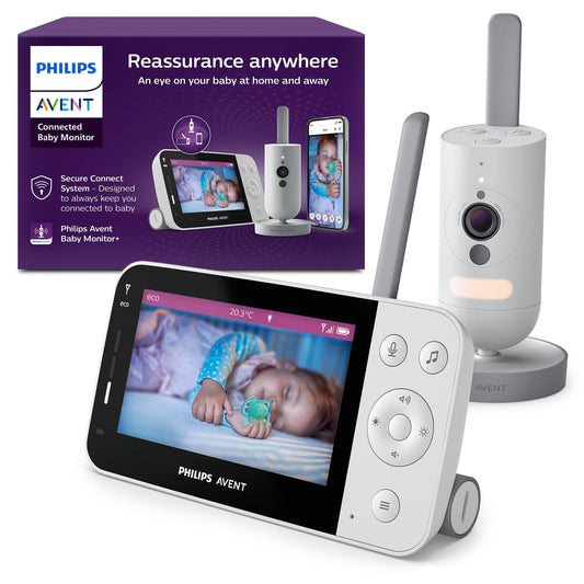 Philips Avent Connected beebimonitor Wi-Fi ja HD-kaameraga SCD951/26