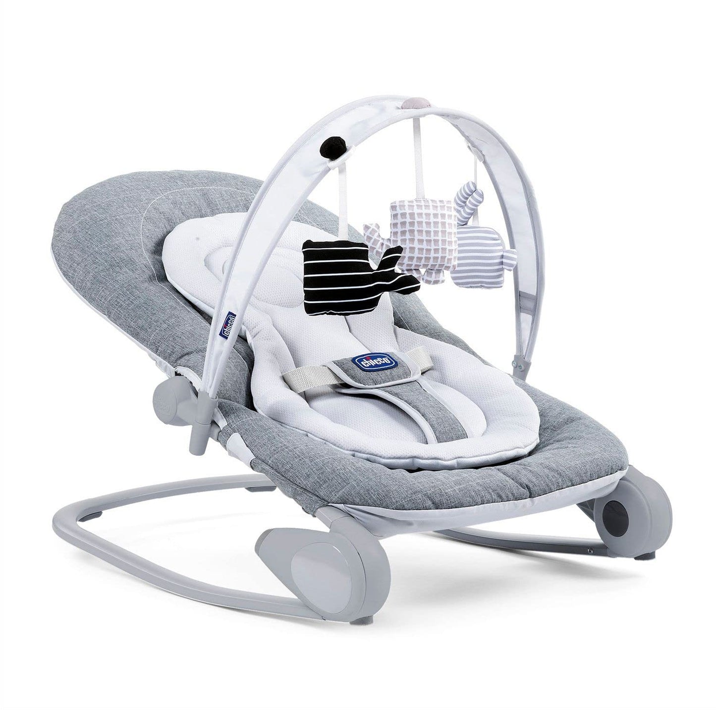 Chicco Hooplà beebikiik ja iste 2-ühes, 0–18 kg, helehall (Titanium)