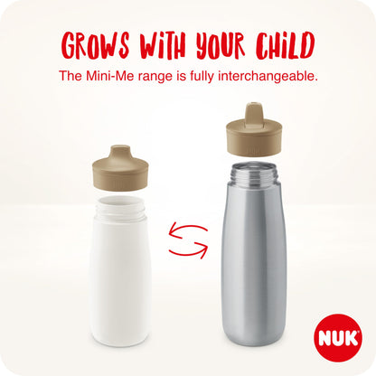 NUK Mini-Me joogitops lastele, 300 ml, Pink Butterfly (9+ kuud)