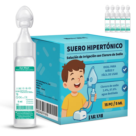 JARAMI soolalahus Solzione Salina 2,4%, 15 × 5 ml