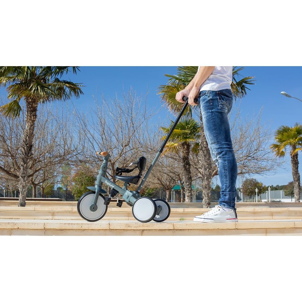 Interbaby 5-ühes evolutsiooniline kolmerattaline ratas, sinakashall