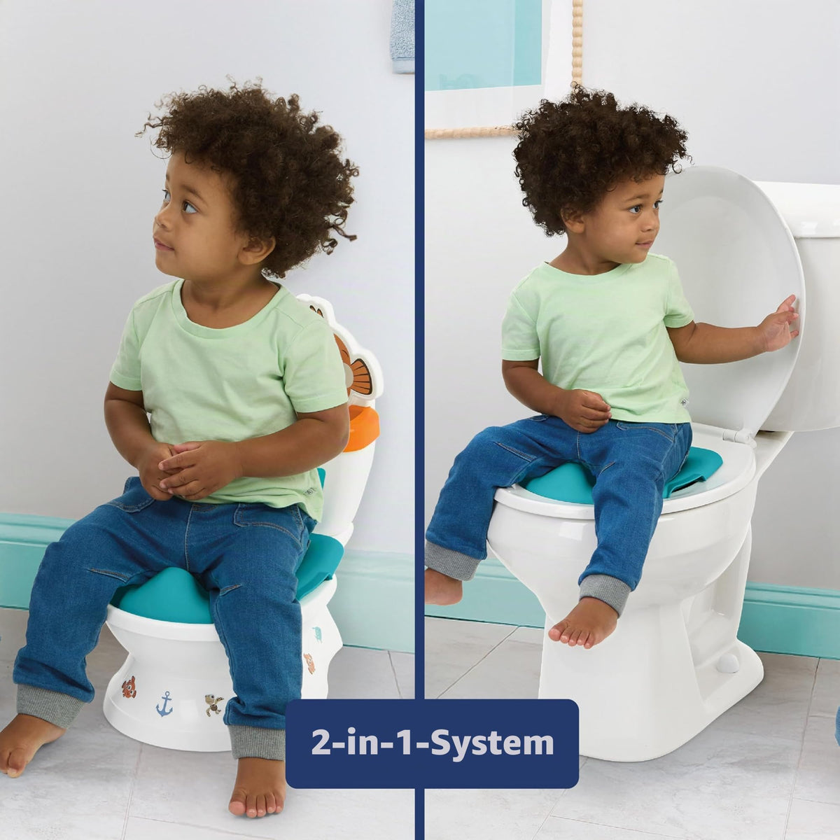 Bright Starts pottaistuin My Size 2-in-1 Disney Baby Findet Nemo, sininen, 18+ kuukautta