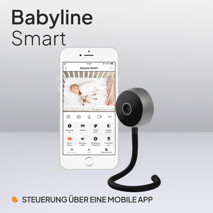 Lionelo Care Babyline Smart -itkuhälytin, musta, BABYLINE SMART