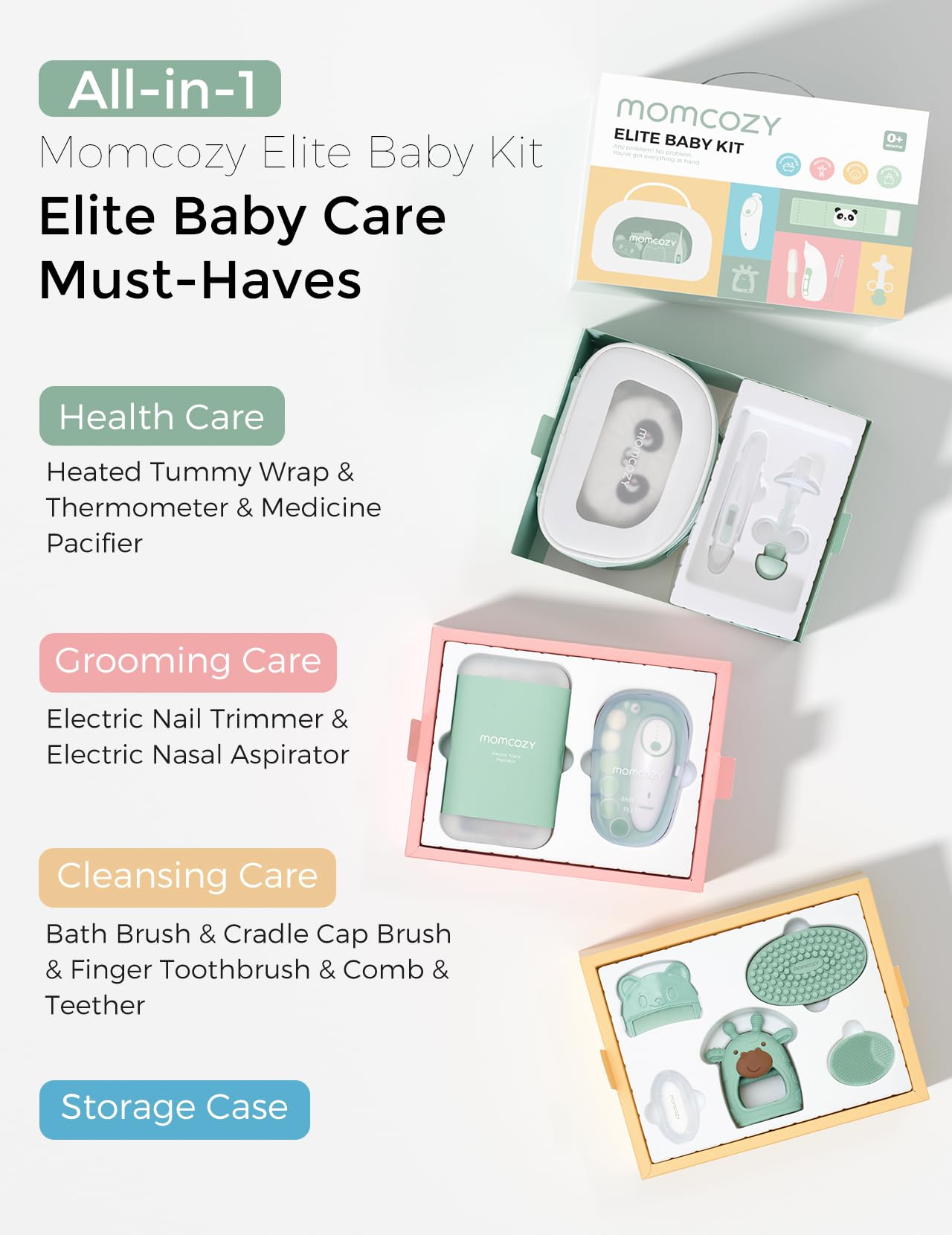 Momcozy Elite Baby Kit beebihoolduskomplekt
