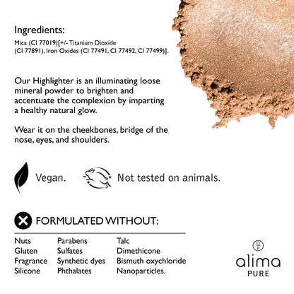 Alima Pure highlighter, Luna 3 g