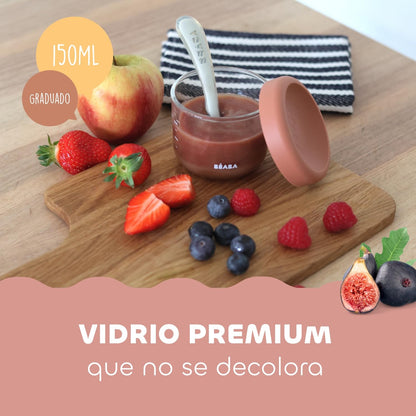Béaba klaasist säilituspurgid 150 ml (6 tk), Sunrise
