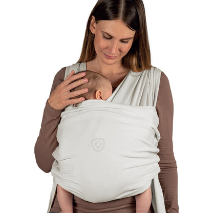 Koala Babycare Cuddle Band elastne kandelina vastsündinule, kuni 15 kg, helehall