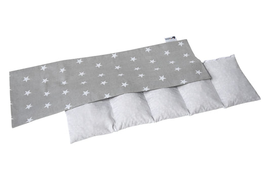 Medi Partners kirsikivipadi 60 × 20 cm, 800 g, puuvillane, tähed