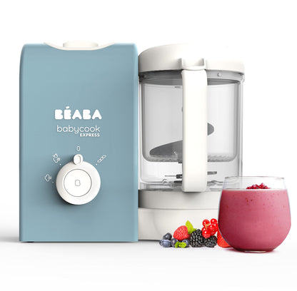 Béaba Babycook Express 4-ühes beebitoidu valmistaja, Baltikblau, 1250 ml
