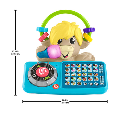 Fisher-Price Animal Band Lello il Torello interaktiivne õppepull, itaaliakeelne, 9+ kuud