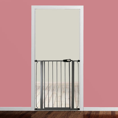 Safetots turvavärav lastele ja lemmikloomadele, 68,5–75 cm, hall (Slate grey), 104 cm kõrge, mudel 11030
