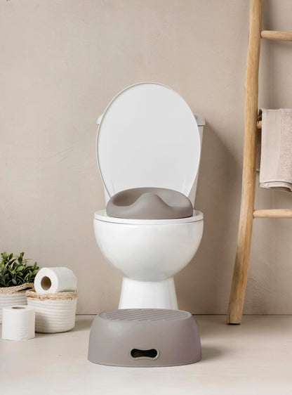 Nattou 3in1 lastepott Care, pott, astmepink ja WC-iste, alates 18 kuust, taupe