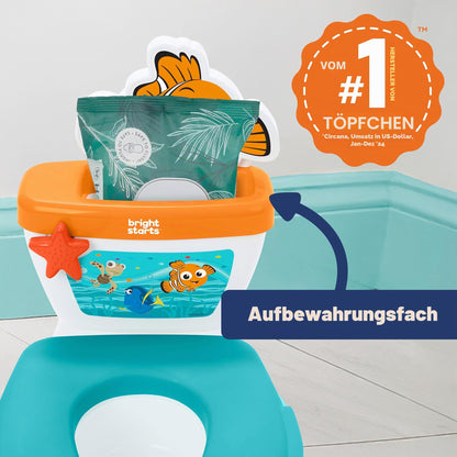 Bright Starts pottaistuin My Size 2-in-1 Disney Baby Findet Nemo, sininen, 18+ kuukautta