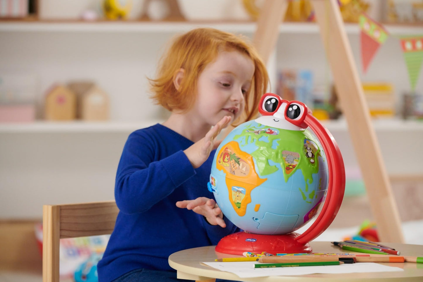 Chicco Mister Globo kahekeelne interaktiivne õppe-mänguasi (ES/EN)