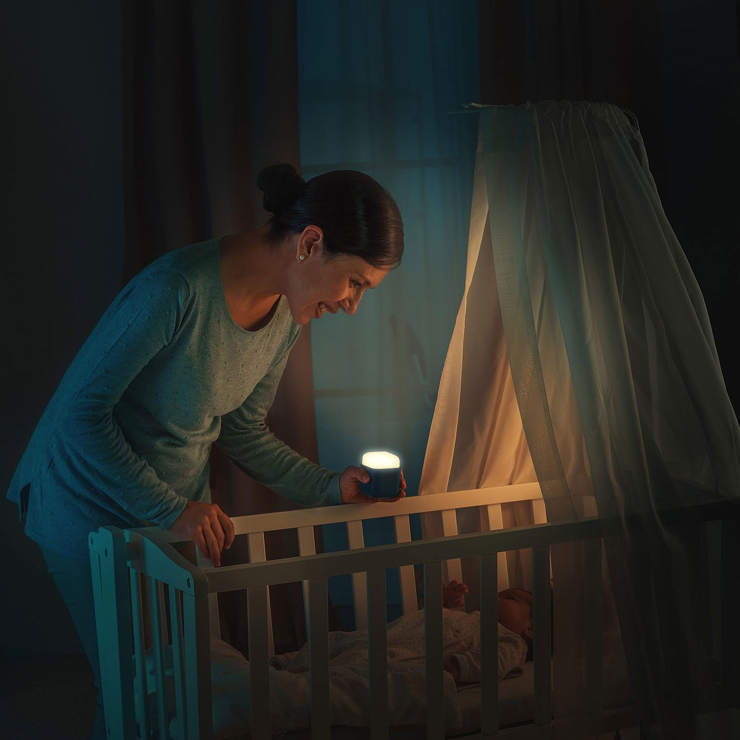 Reer 2-in-1 SleepLight öölamp, taevasinine